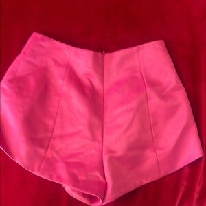 Zara Pink High Waist Shorts